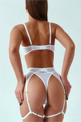 Beyaz Jartiyer Takım - 2