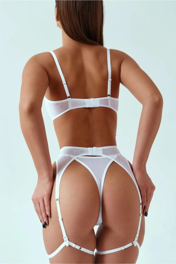 Beyaz Jartiyer Takım - 5