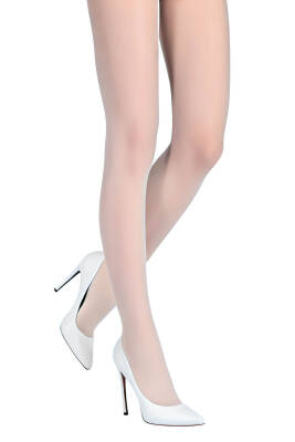 Beyaz Külotlu Çorap 20 Den - 2