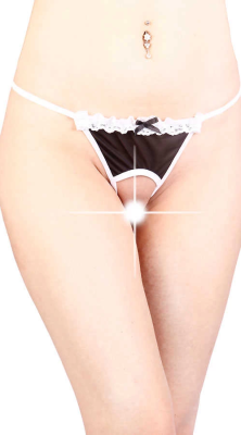 Özel Bölgesi Açık Kurdeleli Tanga TM1162 - Leyna