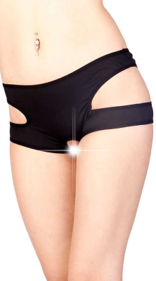 Siyah Özel Bölgesi Açık Fantazi Külot TM1154 - 4