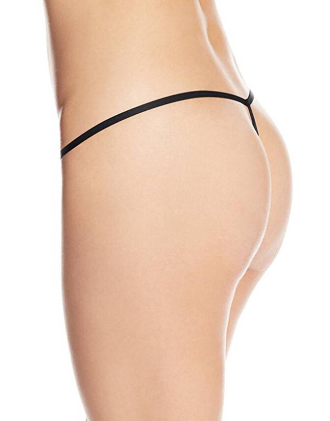 Siyah Tül Tanga TM1114 - 2