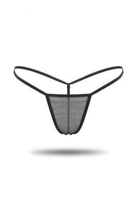 Siyah Tül Tanga TM1114 - 3